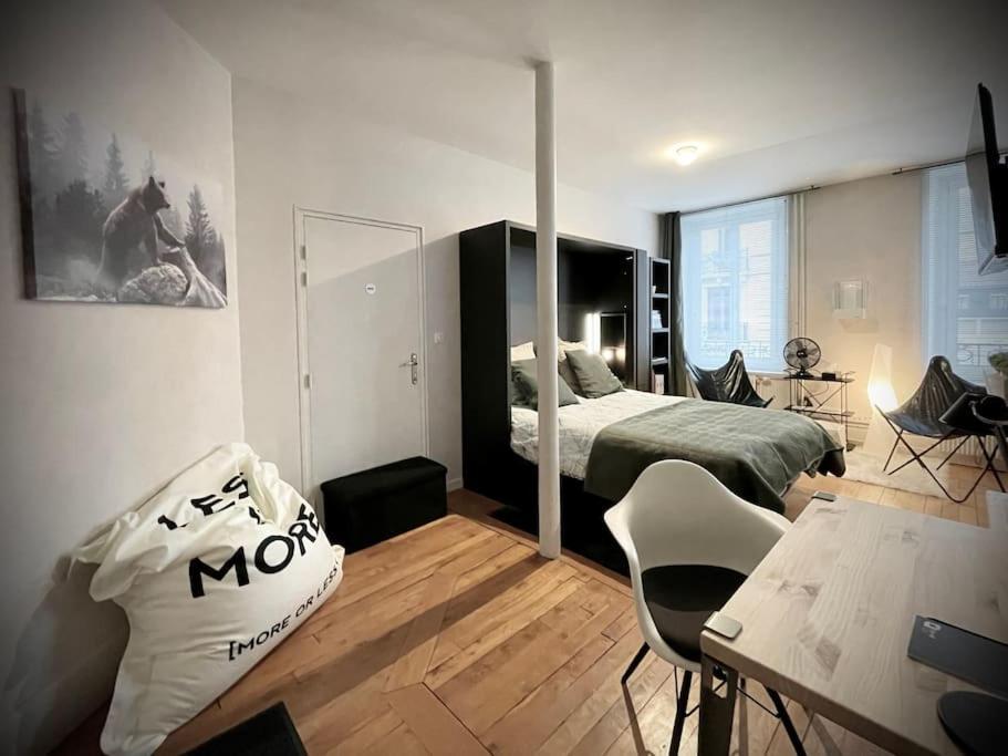 Grand Studio Confortable Situe En Centre Ville Gérardmer Esterno foto